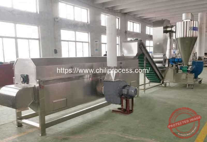 Automatic Dry Chili Pepper Cleaing Production Line Automatic-Dry-Chili-Pepper-Cleaing-Production-Line